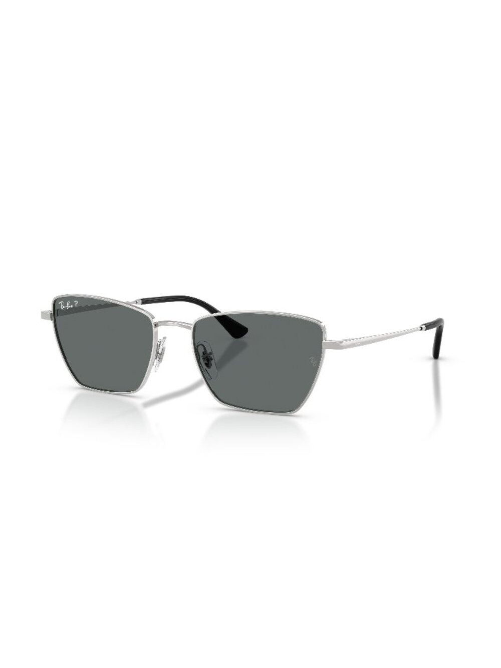 New Ray-Ban Unisex Sunglasses Silver Grey Lens Metal Frame Ray Ban RB3783 003 81